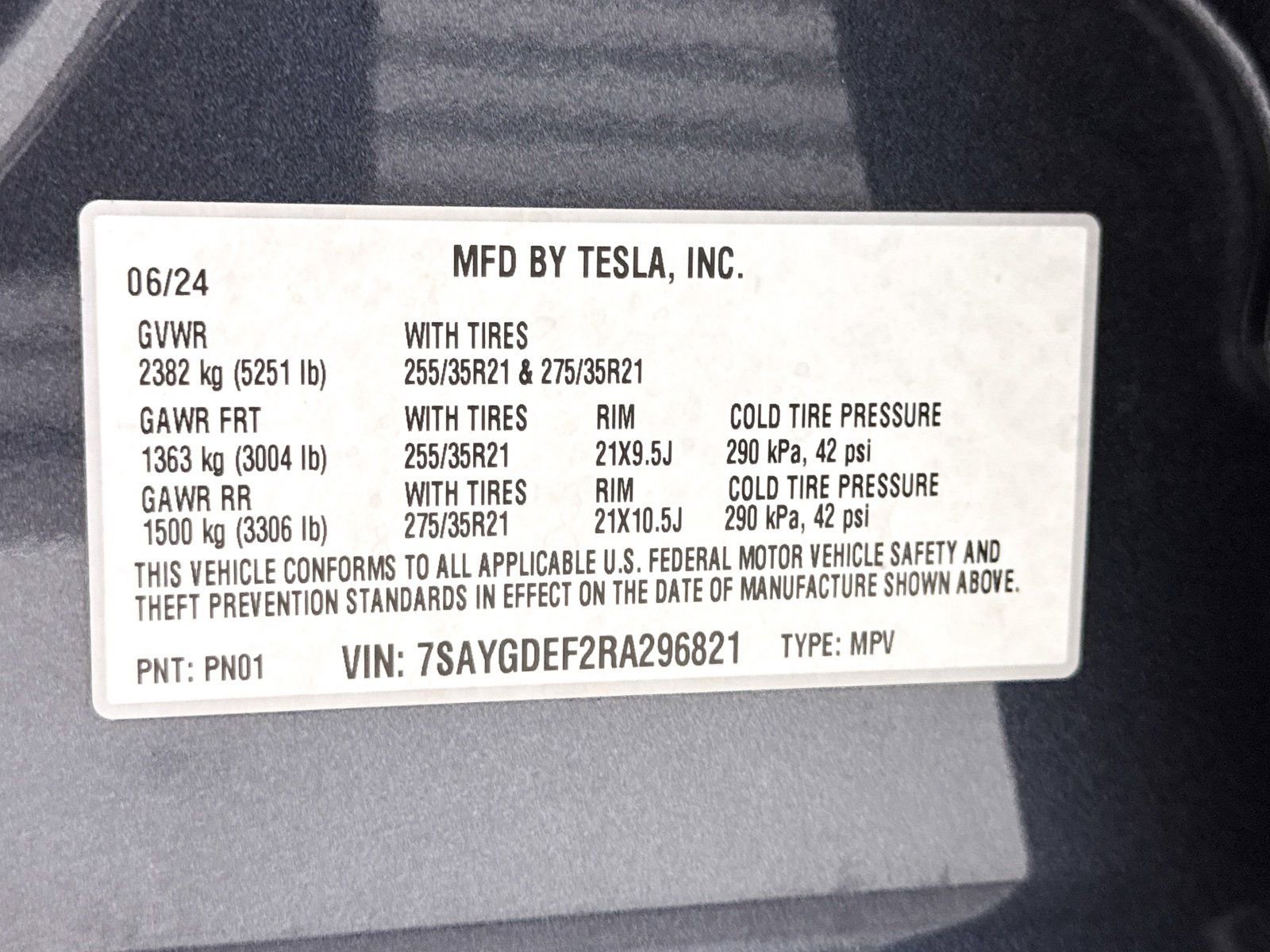 2024 Tesla Model Y Performance