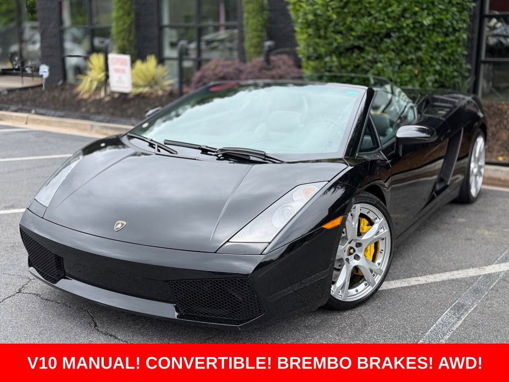 Used 2007 Lamborghini Gallardo Spyder