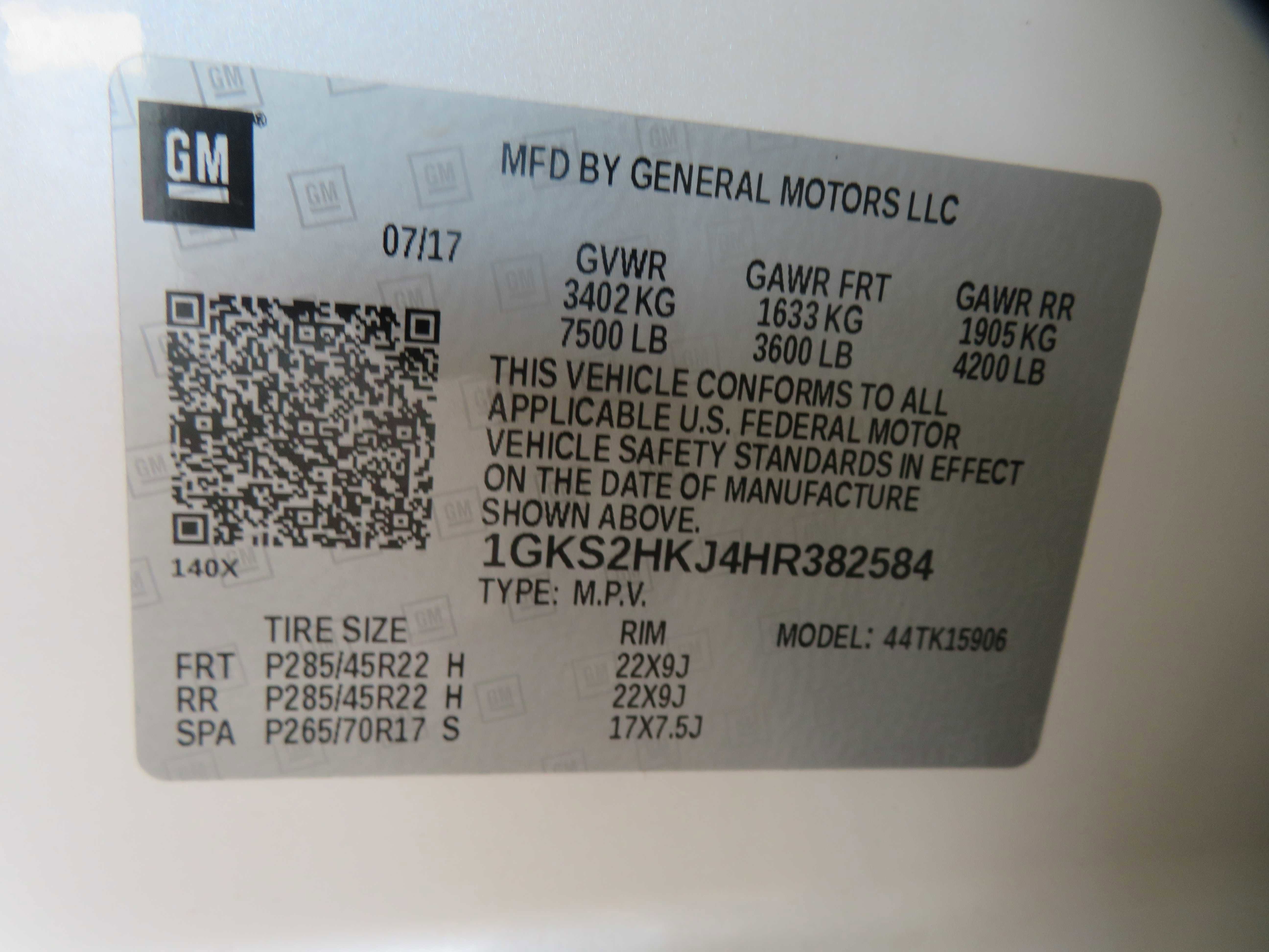 2017 GMC Yukon XL Denali