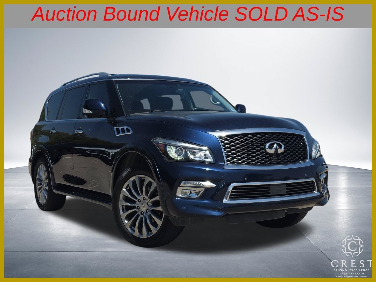 Used 2017 INFINITI QX80 2WD w/ Driver Assistance Package