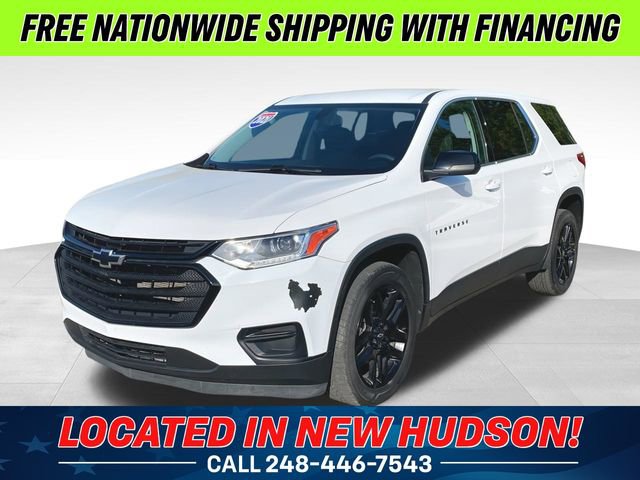 Used 2021 Chevrolet Traverse LS w/ LPO, Blackout Package
