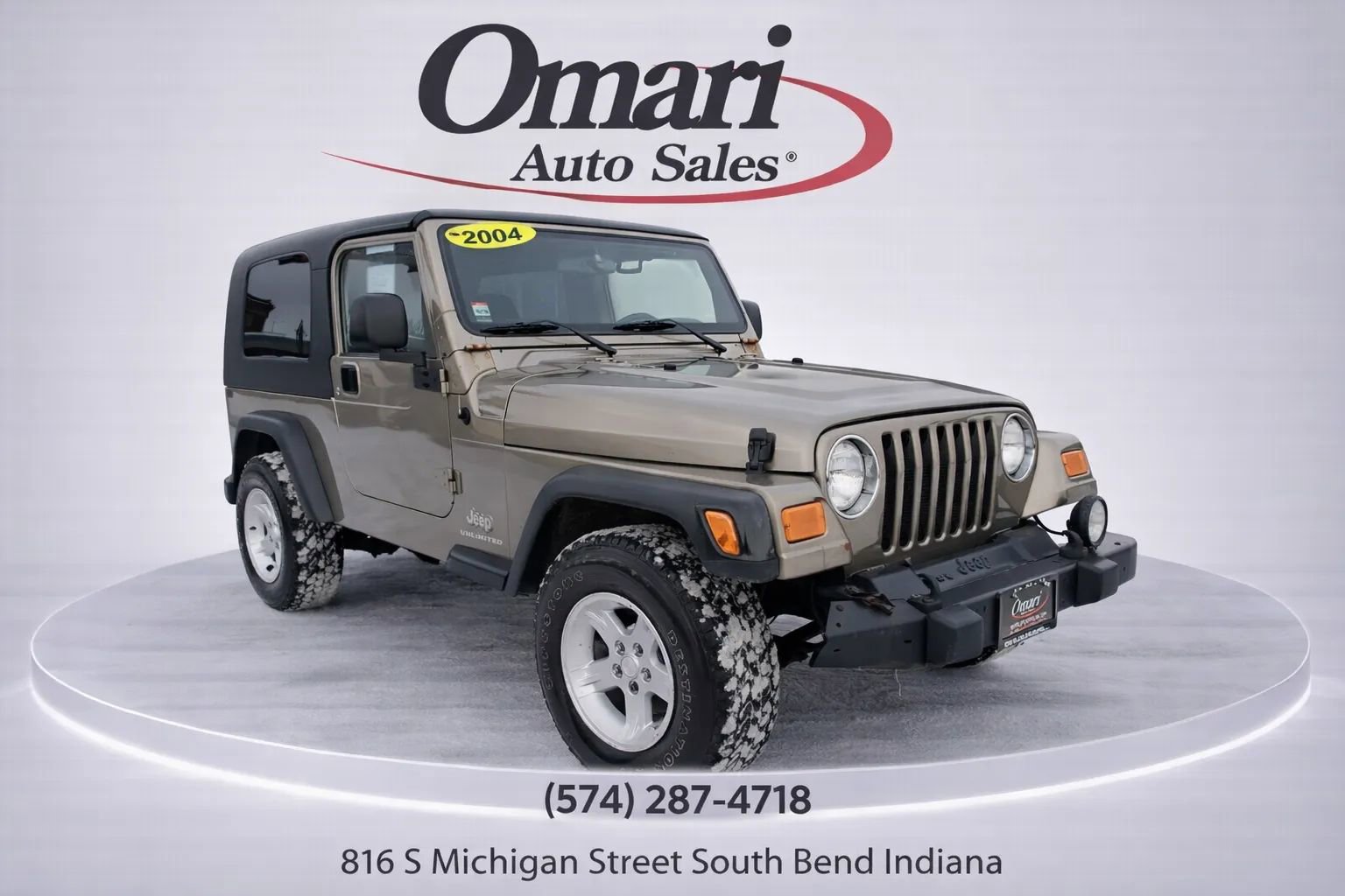 Used 2004 Jeep Wrangler Unlimited Sport Utility 2D