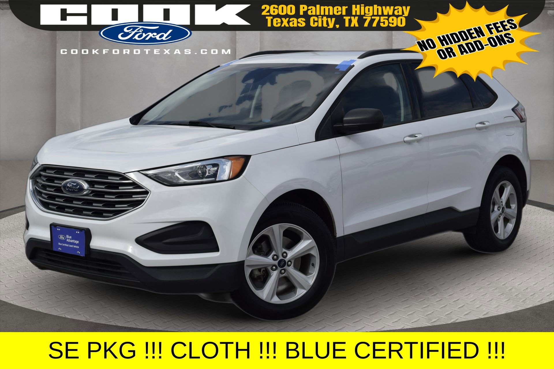Certified 2020 Ford Edge SE