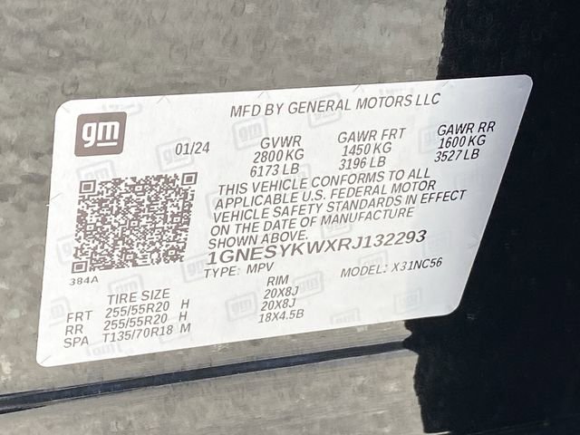 2024 Chevrolet Traverse RS