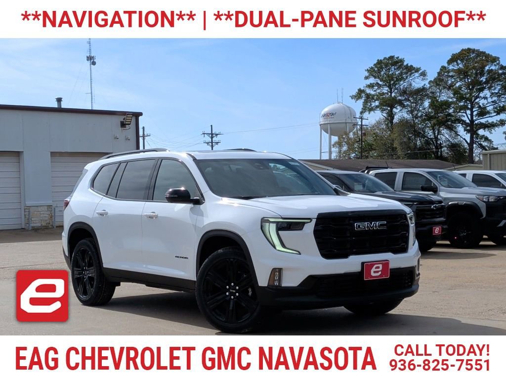 New 2026 GMC Acadia Elevation w/ Black Edition