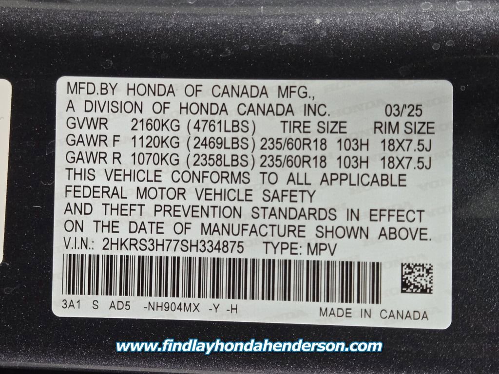 2025 Honda CR-V EX-L