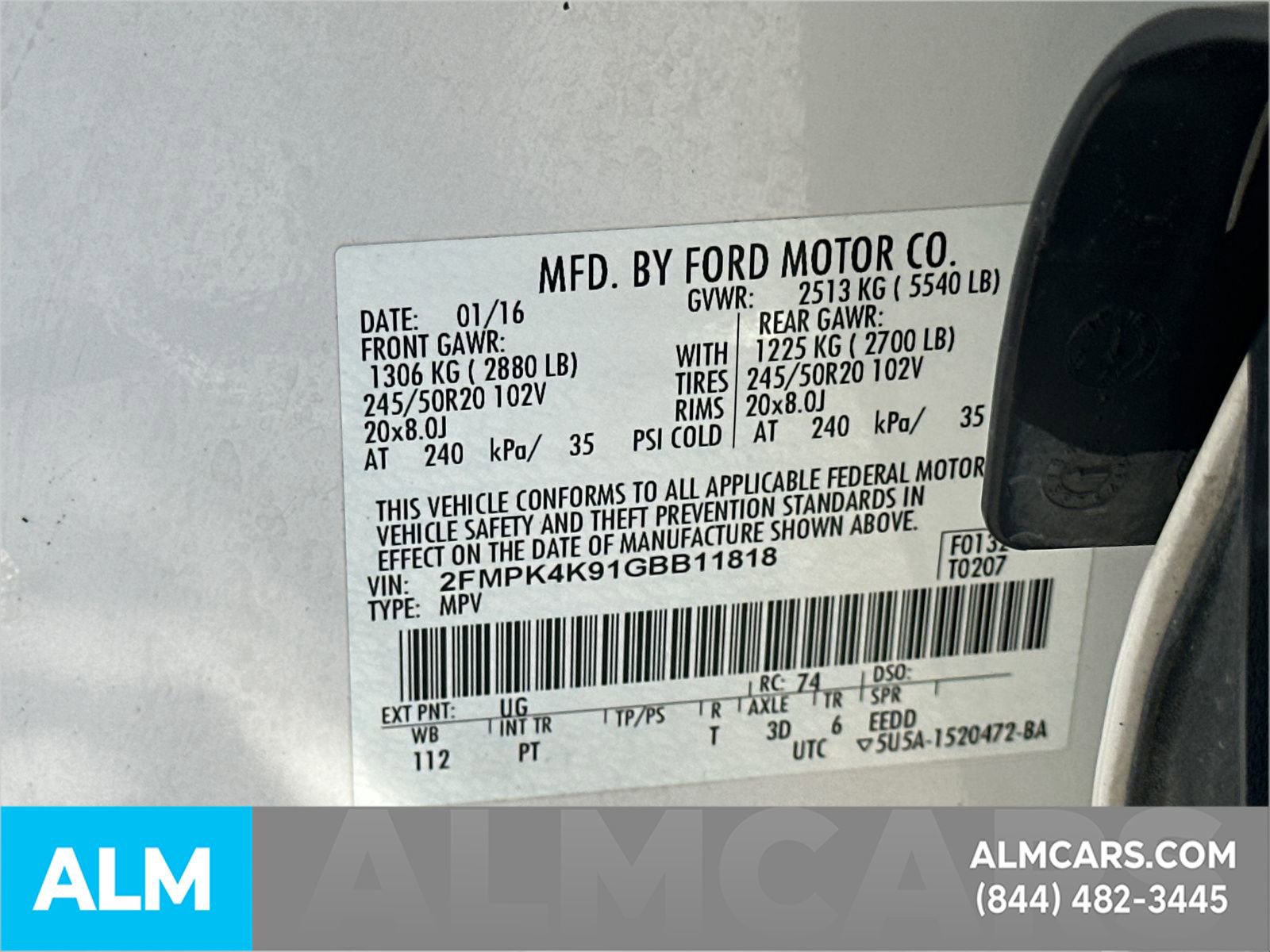 2016 Ford Edge Titanium