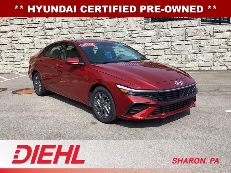 Certified 2024 Hyundai Elantra SEL