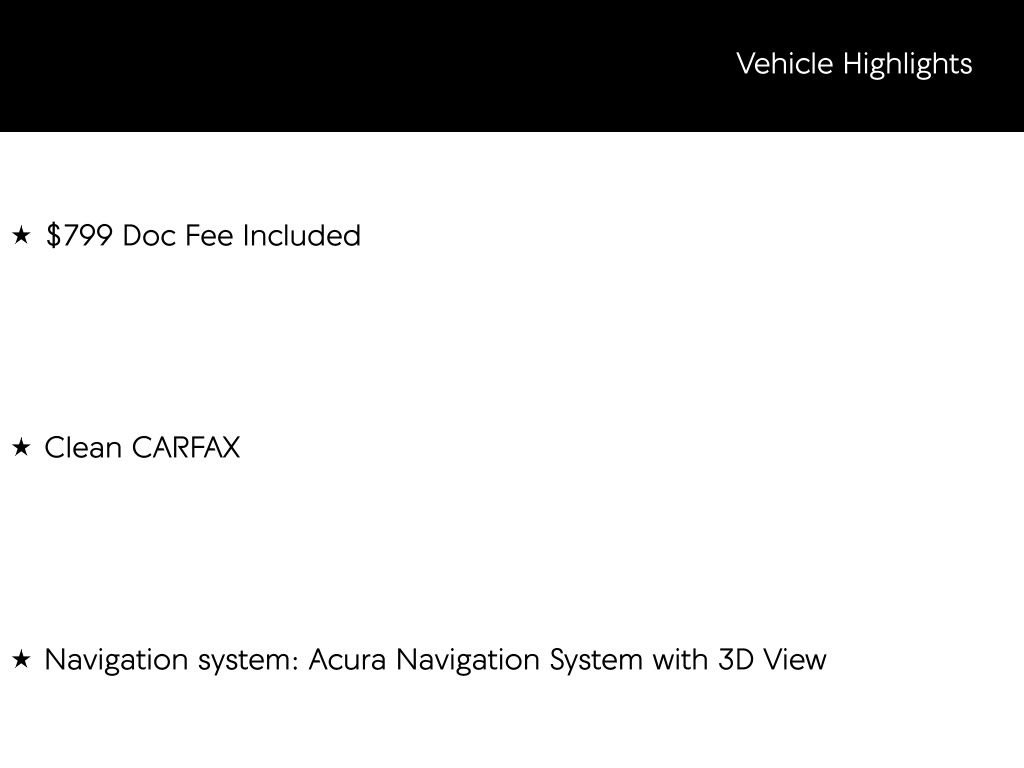 2020 Acura RDX w/ Technology Package