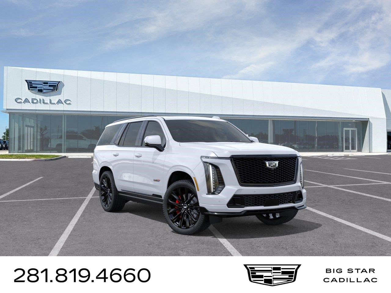 New 2026 Cadillac Escalade V w/ LPO, ONYX Package
