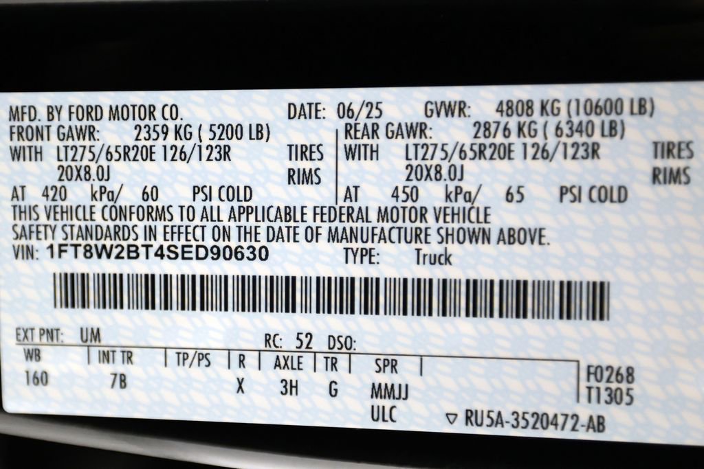 2025 Ford F250 Platinum