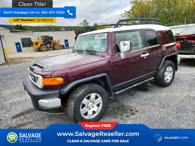 Used 2007 Toyota FJ Cruiser 4WD w/ Upgrade Pkg 1