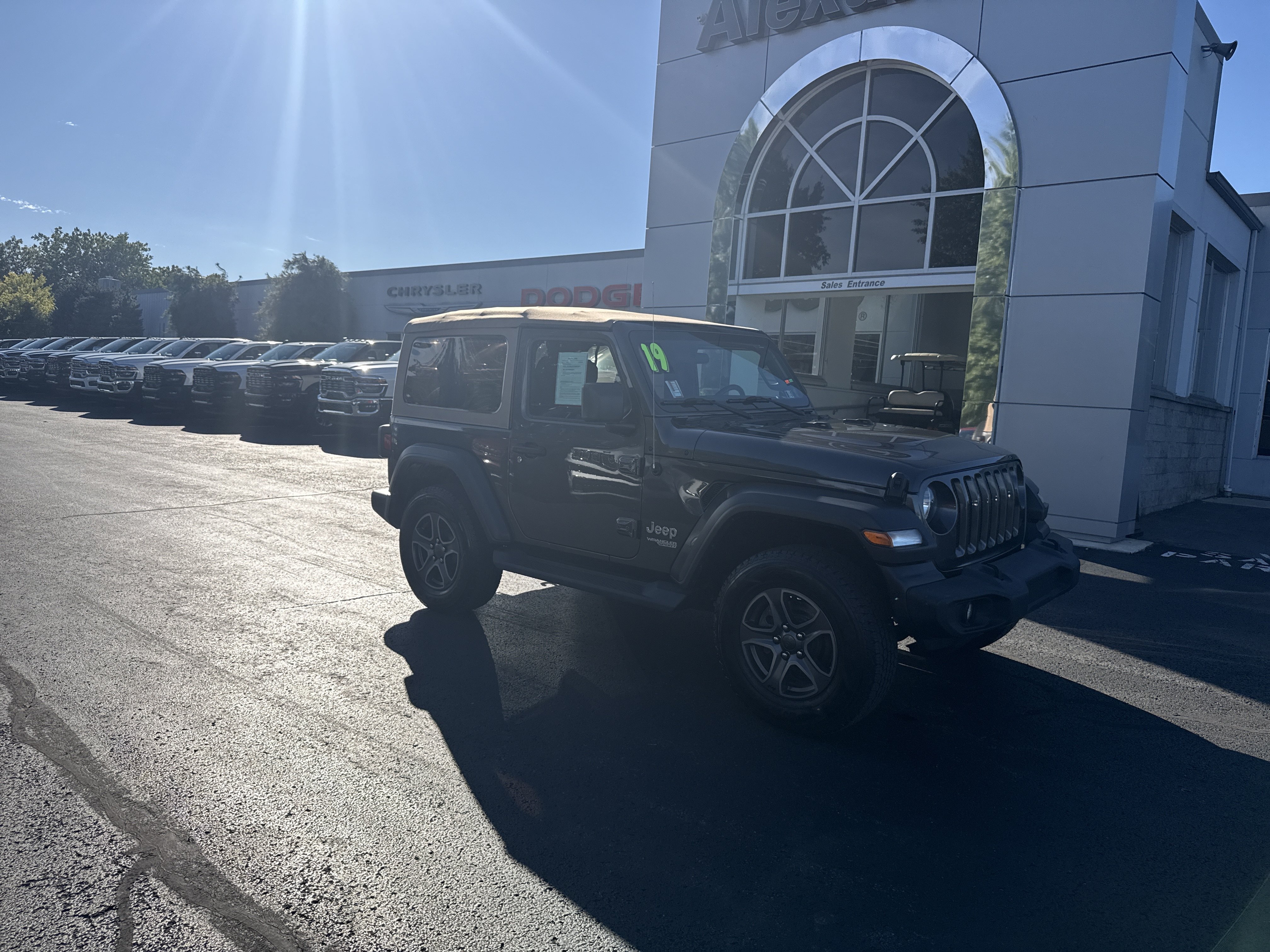 Used 2019 Jeep Wrangler Unlimited Sport S