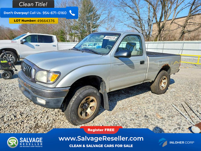 Used 2003 Toyota Tacoma 4x4 Regular Cab