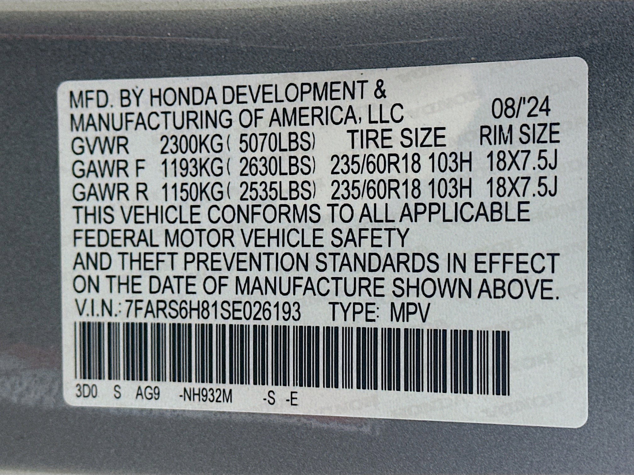 2025 Honda CR-V Sport-L