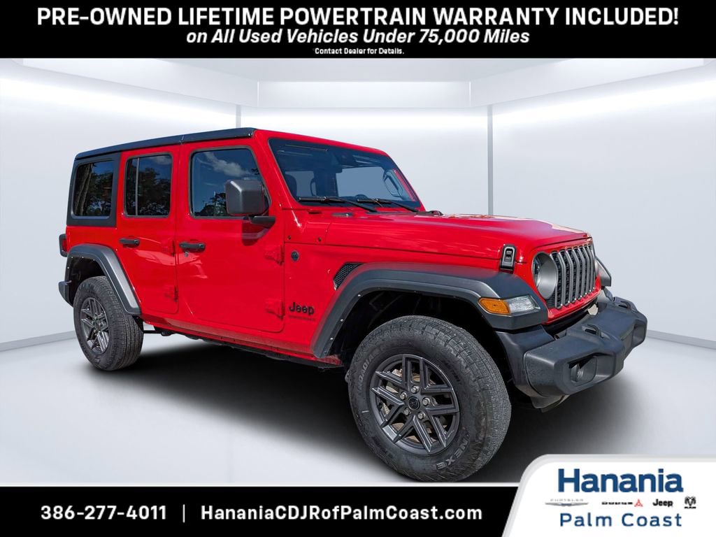Used 2025 Jeep Wrangler Unlimited Sport
