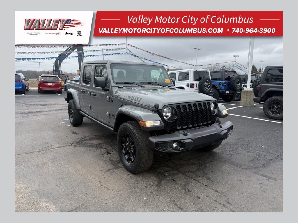 Certified 2022 Jeep Gladiator Willys