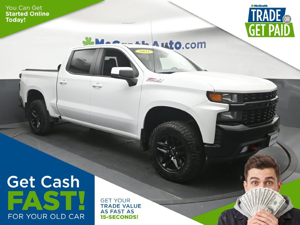 Used 2021 Chevrolet Silverado 1500 Custom Trail Boss