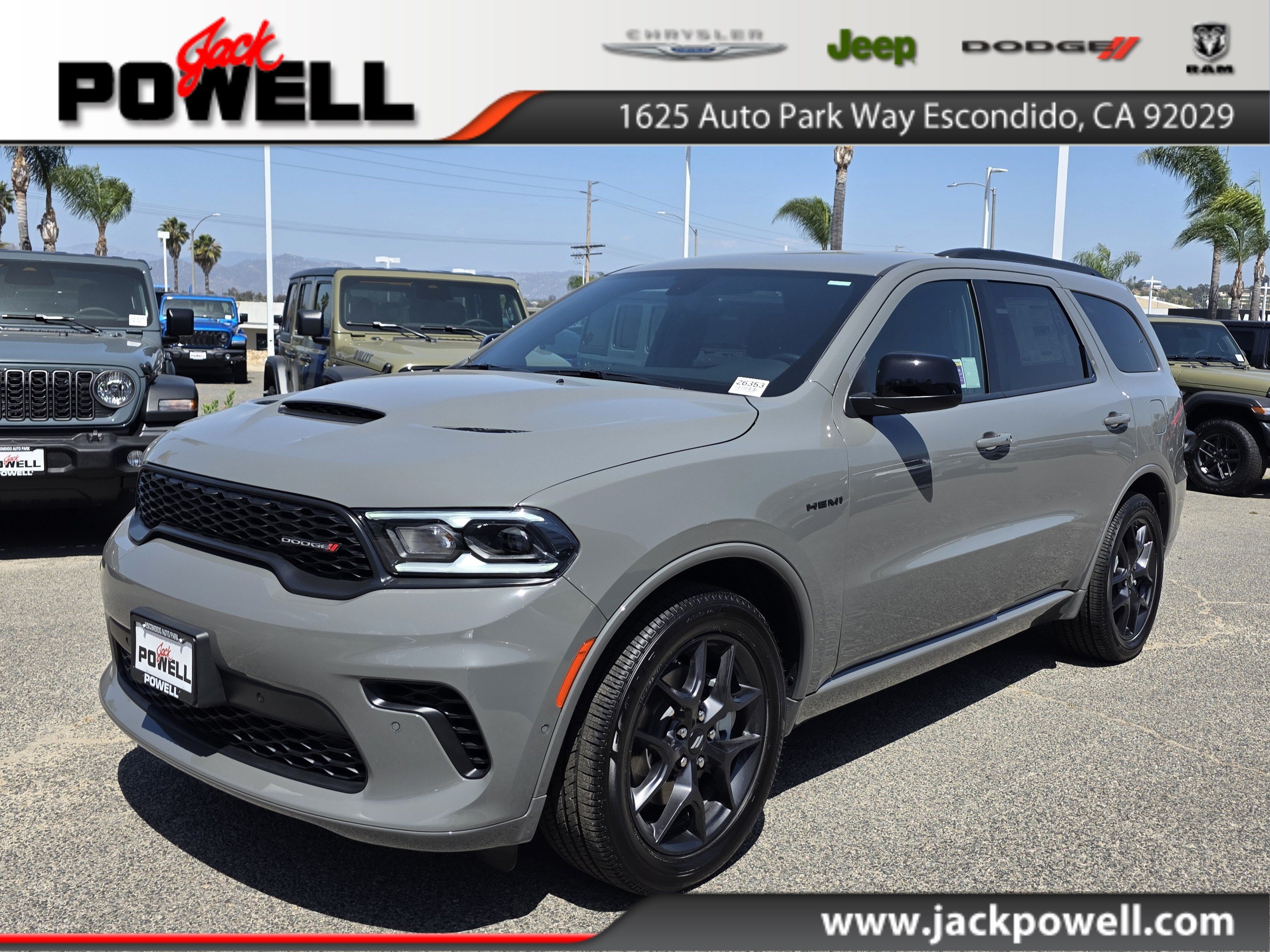 New 2026 Dodge Durango GT w/ Blacktop Package