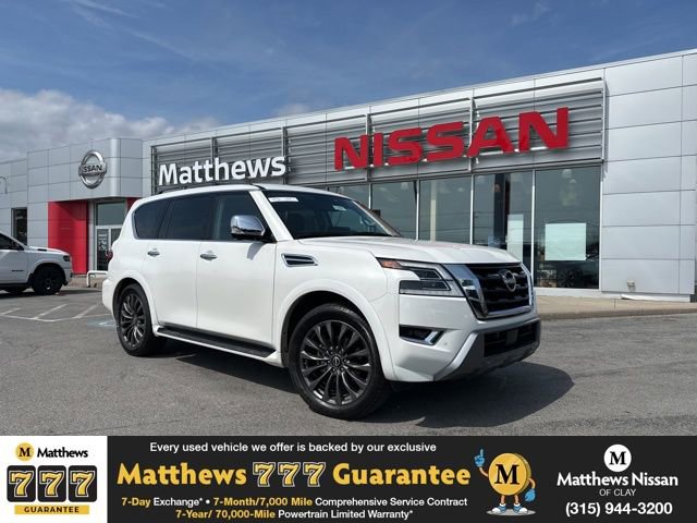 Certified 2024 Nissan Armada Platinum w/ Captain's Chairs Package