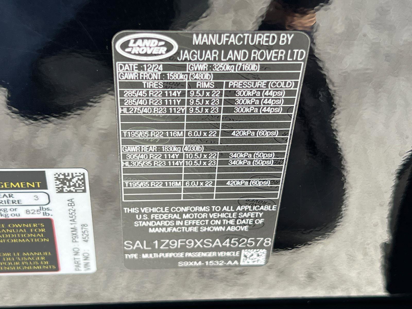 2025 Land Rover Range Rover Sport SV Edition Two