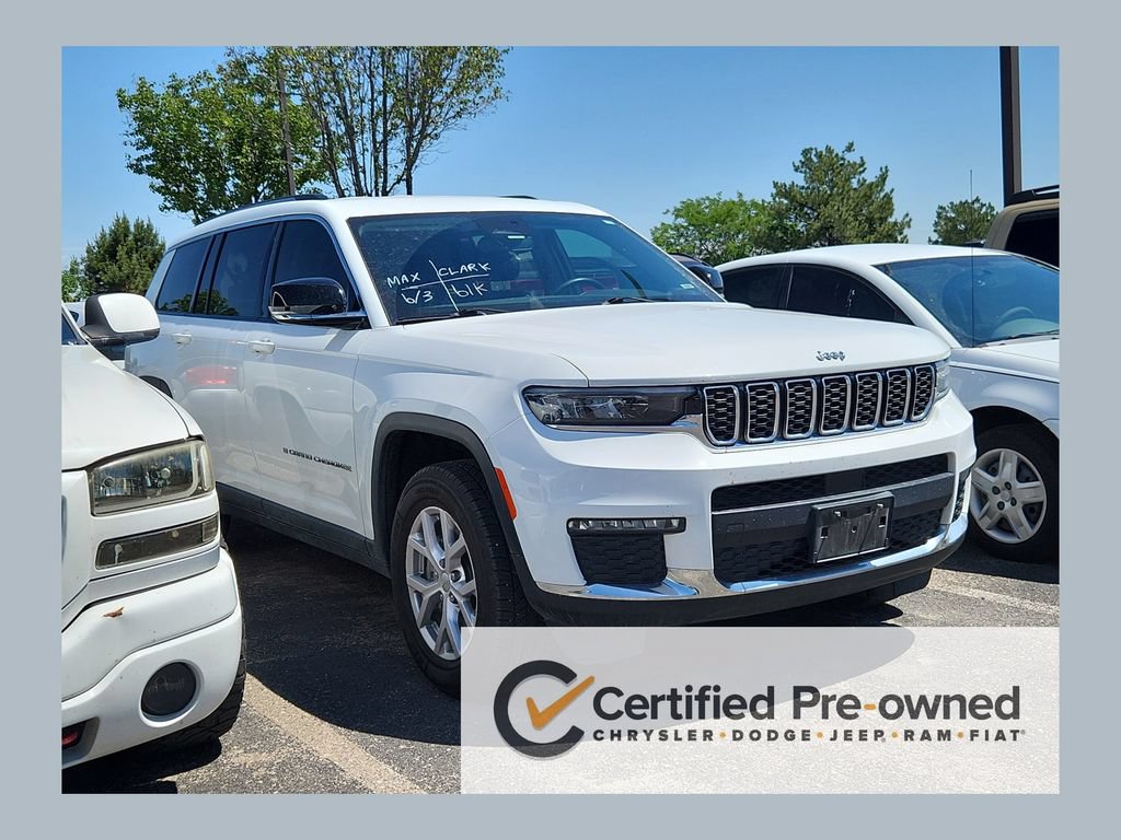 Certified 2022 Jeep Grand Cherokee L Limited w/ Trailer Tow Group (B)