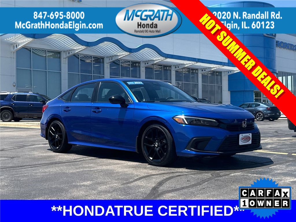 Certified 2022 Honda Civic Sport