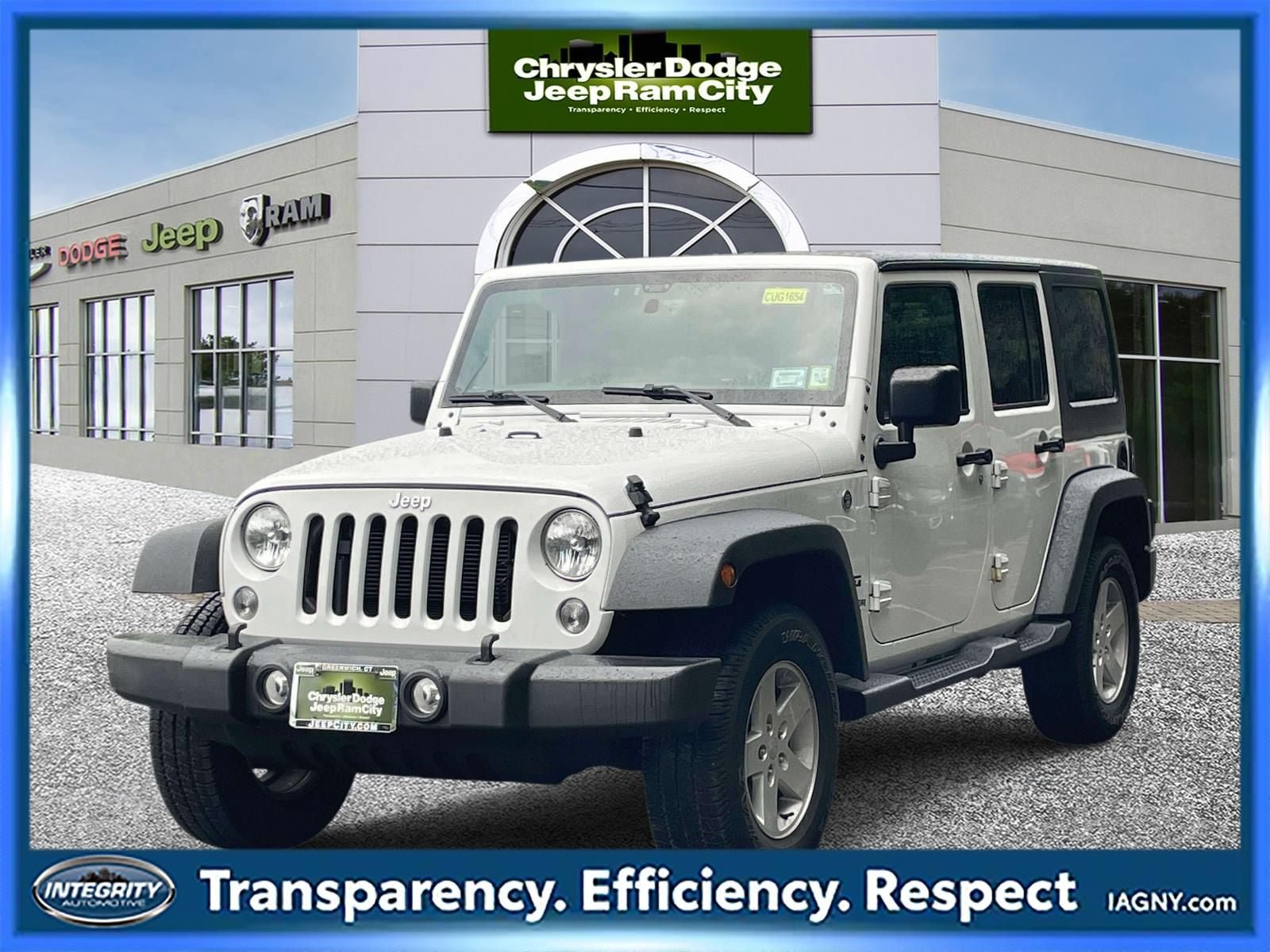 Used 2017 Jeep Wrangler Unlimited Sport w/ Quick Order Package 24S