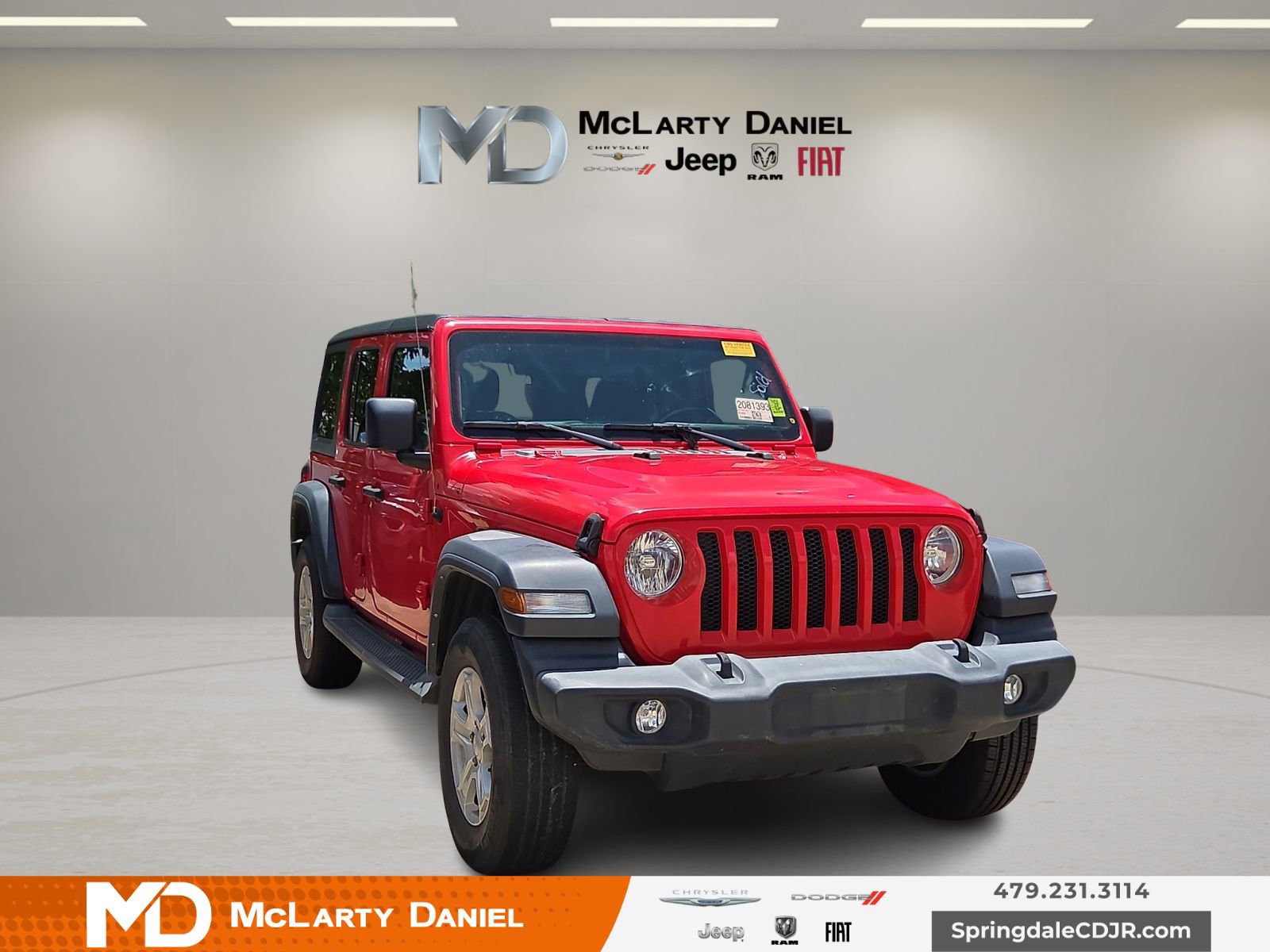Used 2023 Jeep Wrangler Unlimited Sport