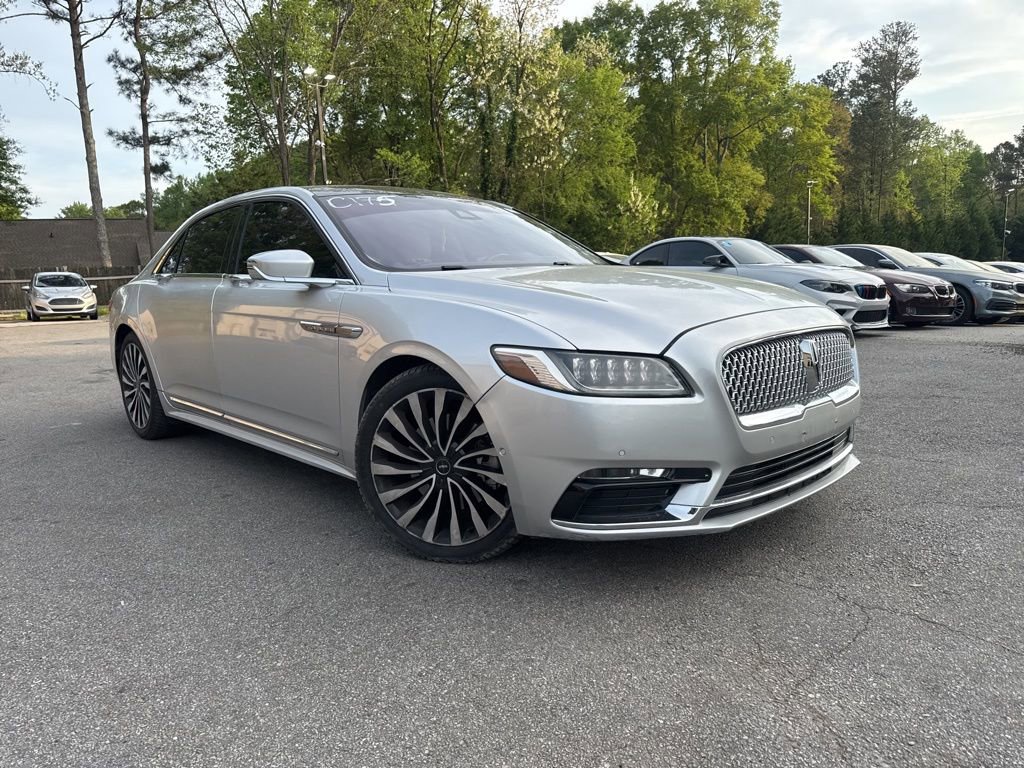 2018 Lincoln Continental Black Label