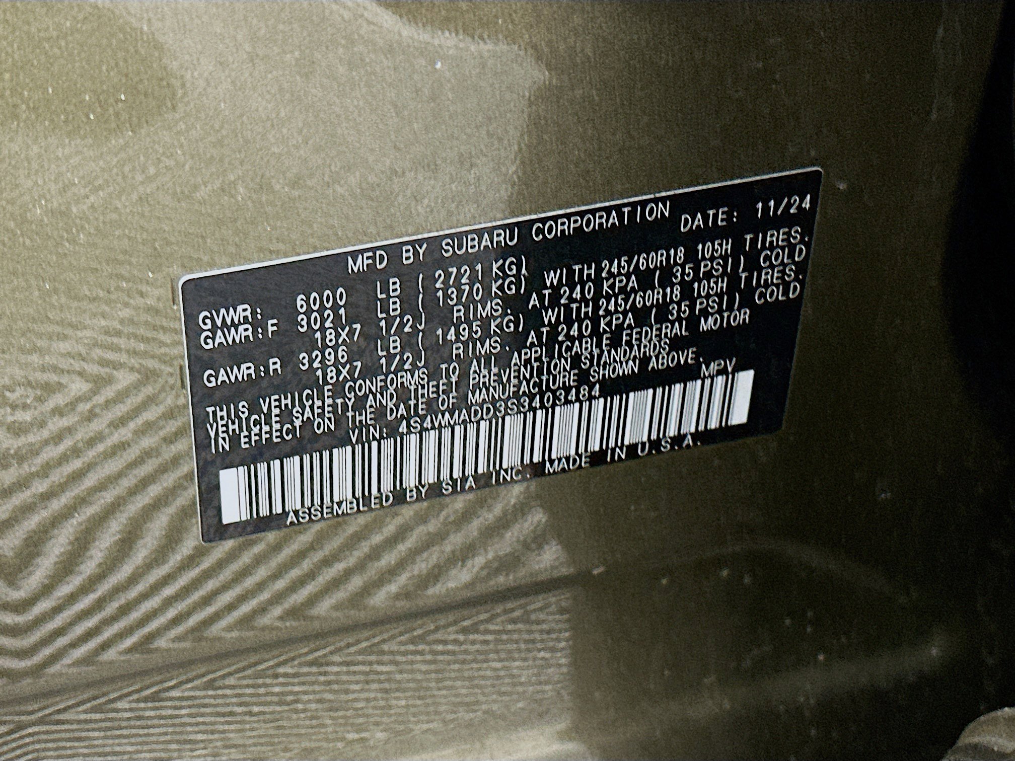 2025 Subaru Ascent Premium