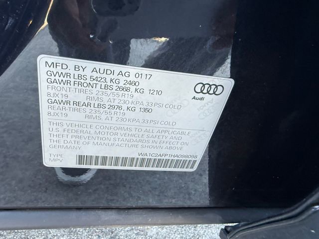 2017 Audi Q5 2.0T Premium