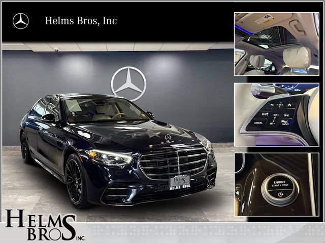 Used 2024 Mercedes-Benz S 580 4MATIC Sedan w/ AMG Line