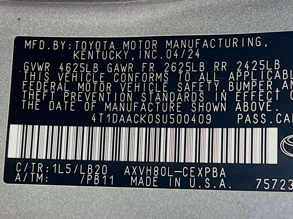 2025 Toyota Camry XSE