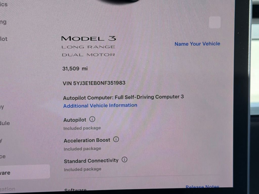 2022 Tesla Model 3 Long Range