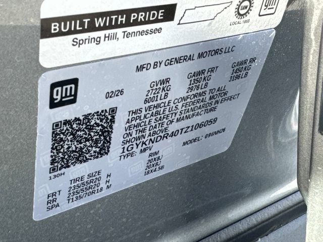 2026 Cadillac XT5 Premium Luxury