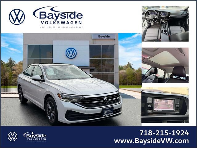 Certified 2023 Volkswagen Jetta SE w/ Panoramic Sunroof Package