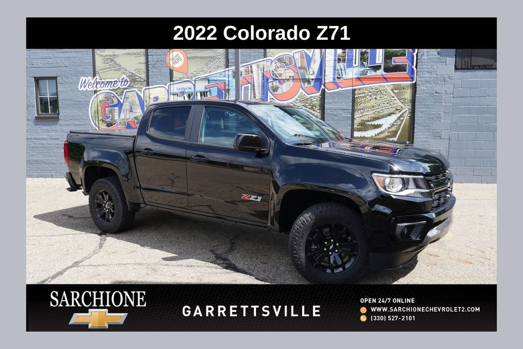 Used 2022 Chevrolet Colorado Z71 w/ Z71 Midnight Edition