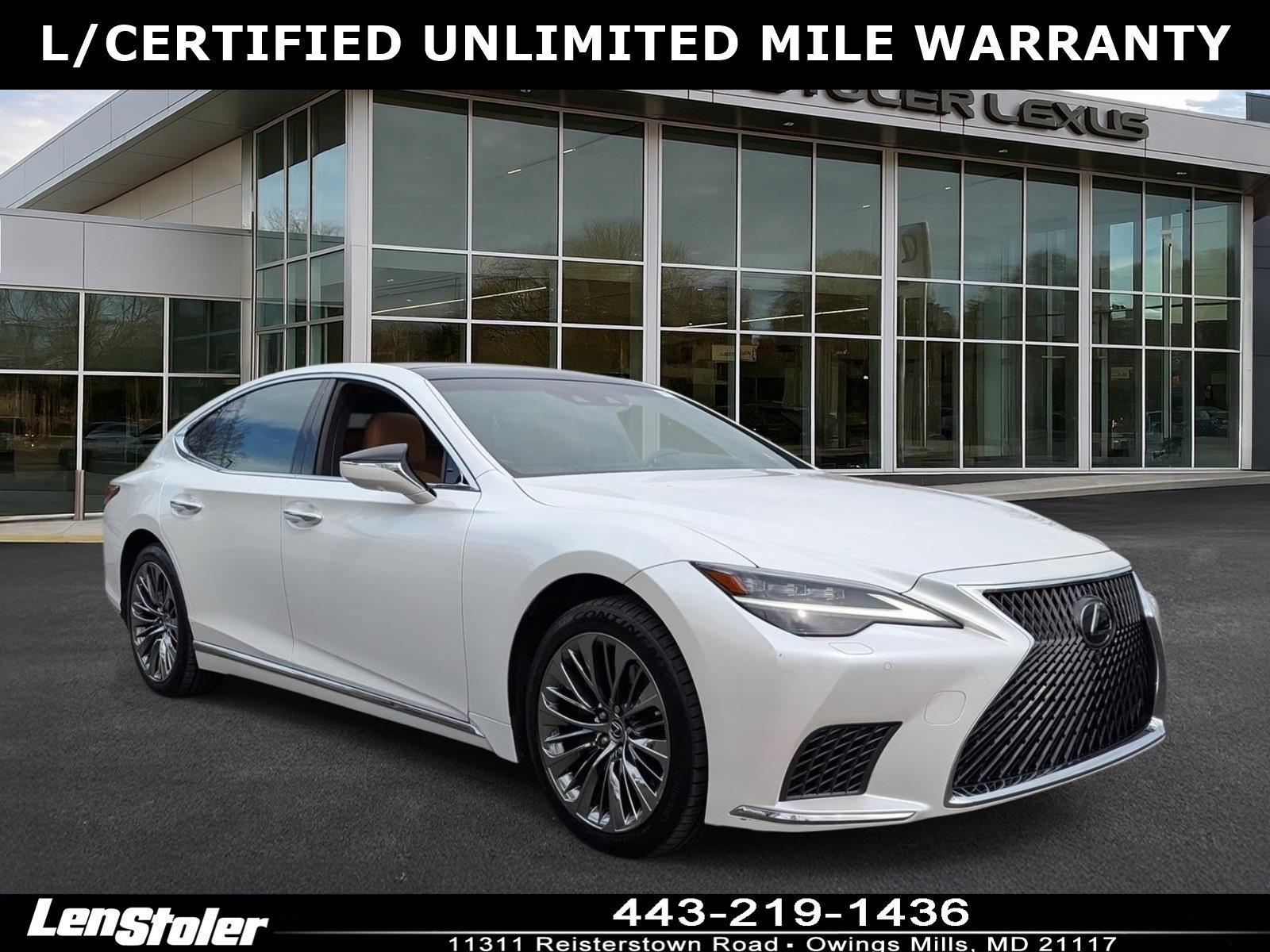 Certified 2022 Lexus LS 500 AWD w/ Luxury Package