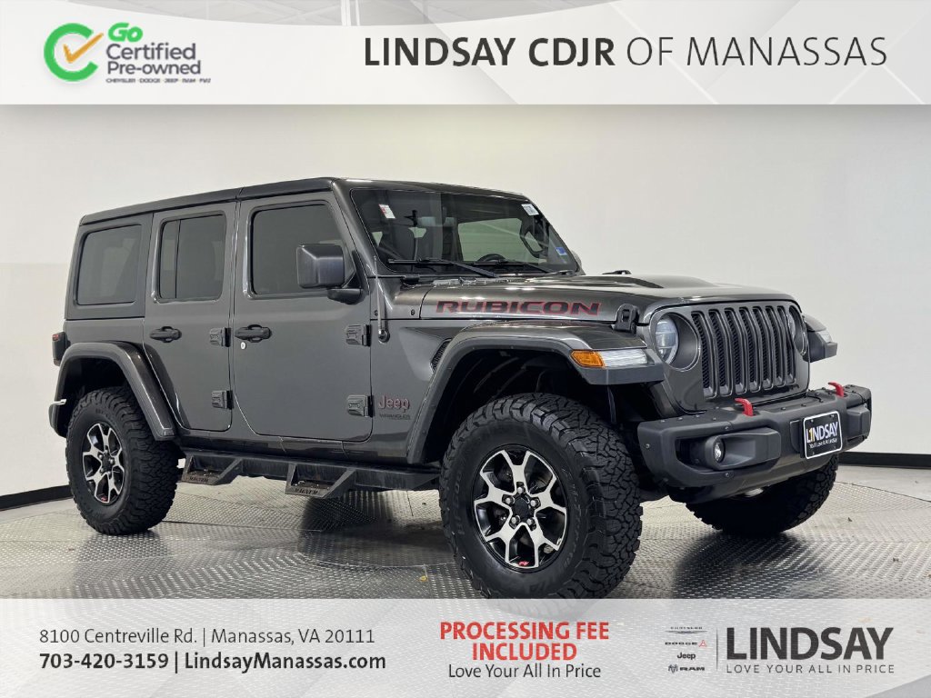 Certified 2019 Jeep Wrangler Unlimited Rubicon w/ Dual Top Group