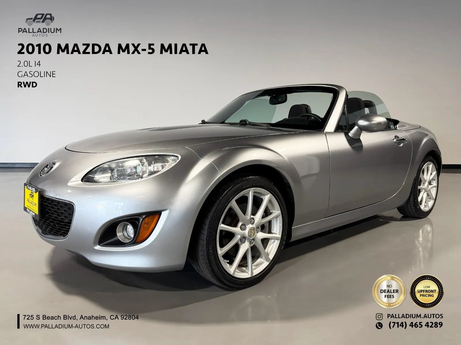 Used 2010 MAZDA MX-5 Miata Touring w/ Suspension Pkg