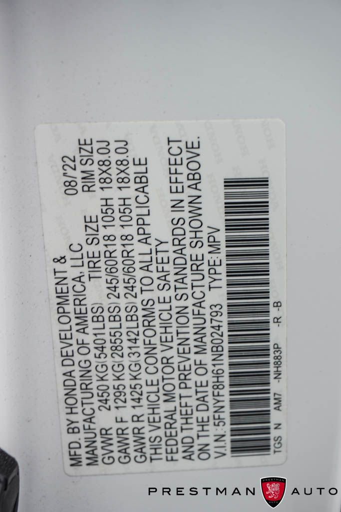 2022 Honda Passport TrailSport