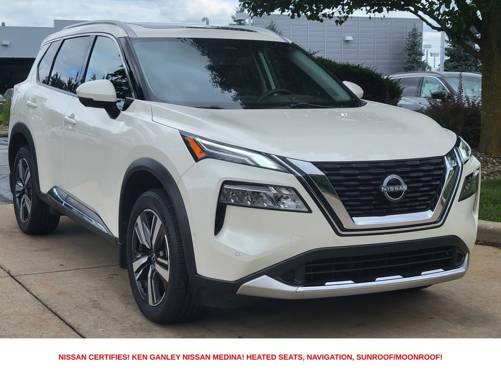 Certified 2023 Nissan Rogue Platinum w/ Platinum Premium Package