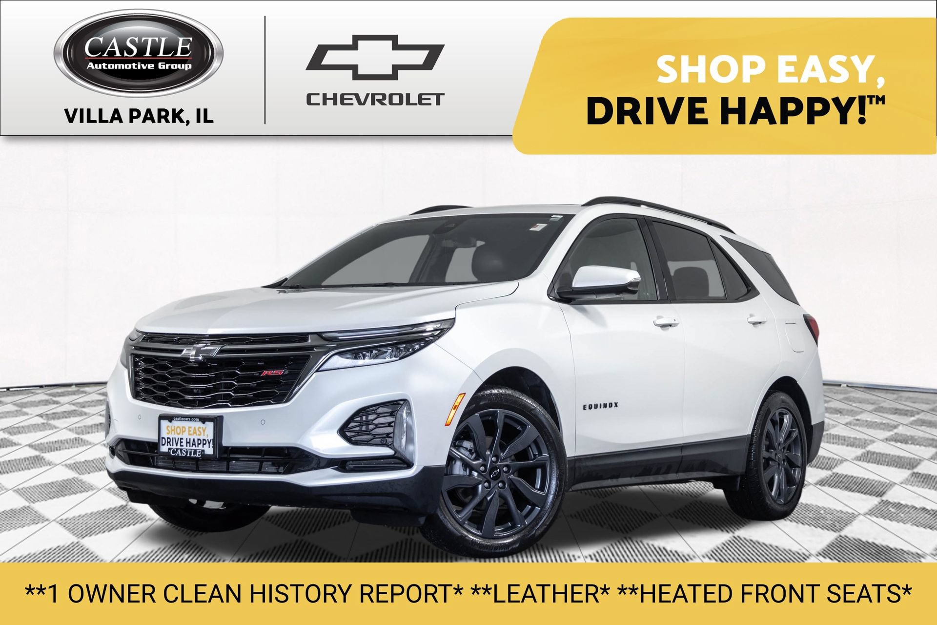 Used 2022 Chevrolet Equinox RS w/ RS Leather Package