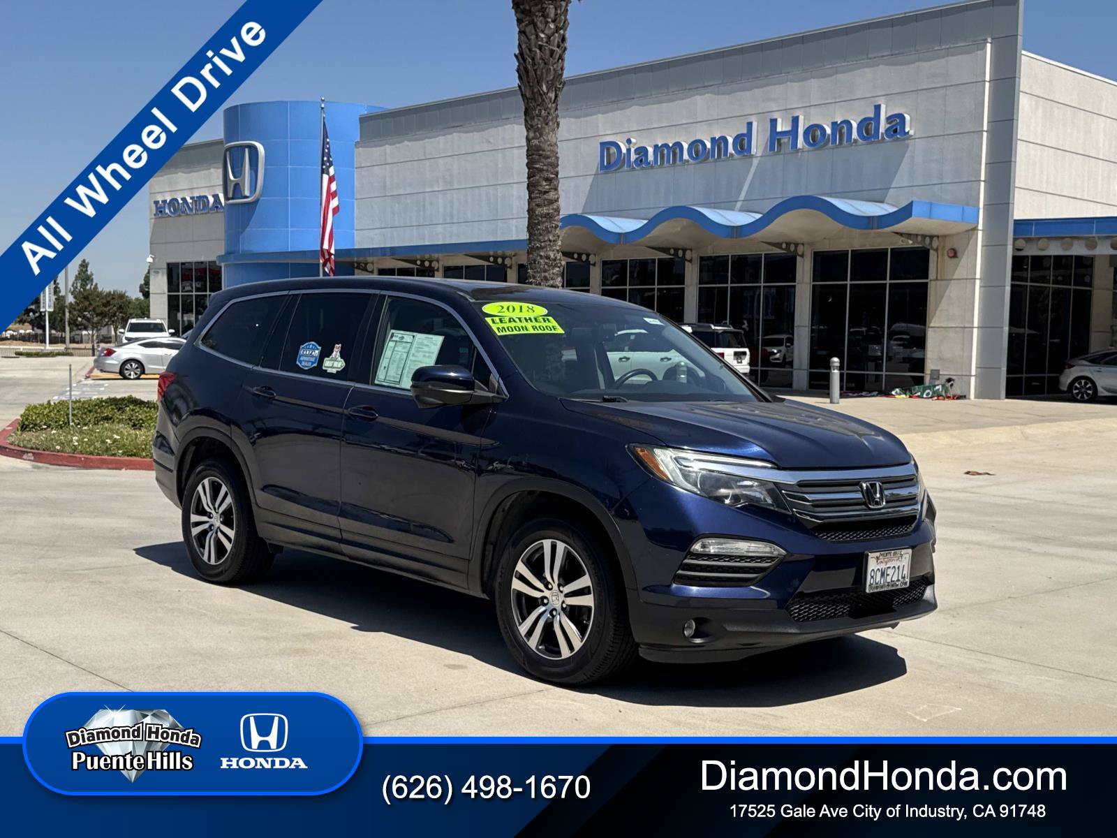 Used 2018 Honda Pilot EX-L