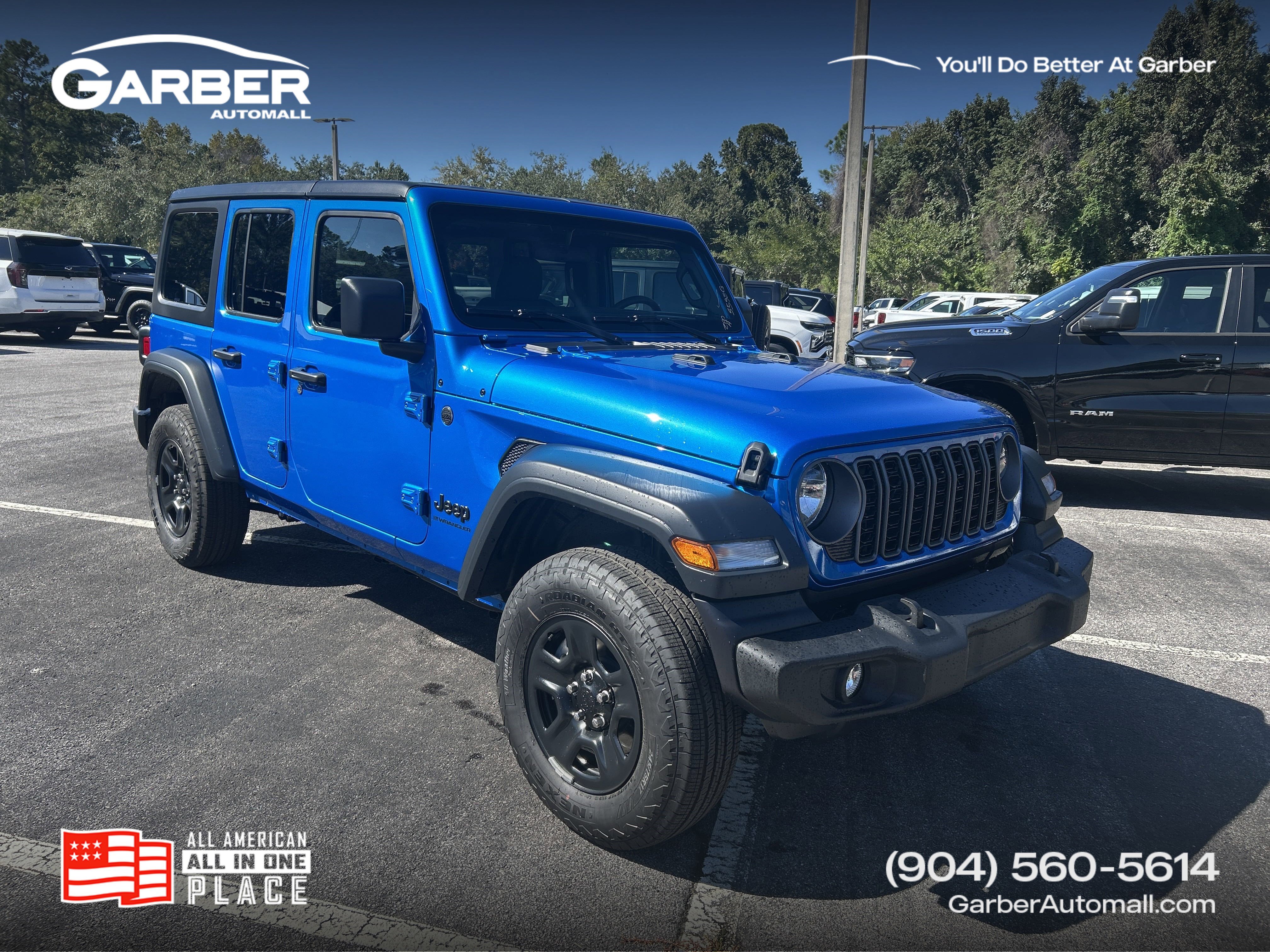 New 2026 Jeep Wrangler Unlimited Sport