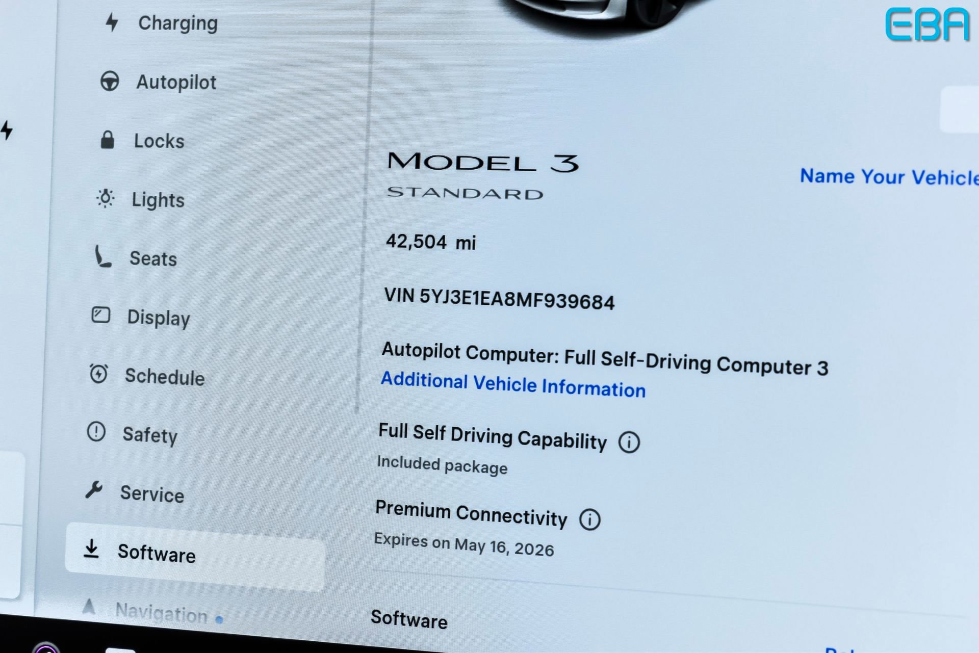 2021 Tesla Model 3 Standard Range Plus