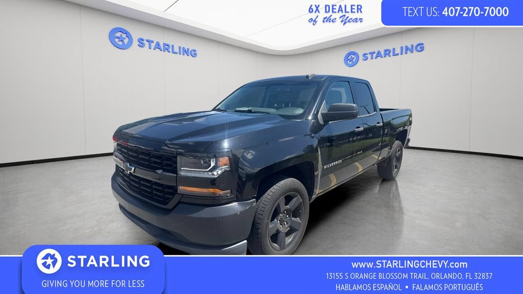 Used 2017 Chevrolet Silverado 1500 W/T w/ Black Out Edition