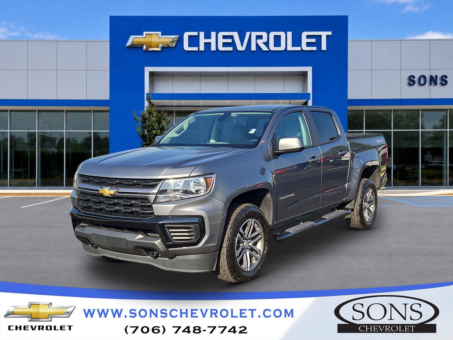 Certified 2022 Chevrolet Colorado W/T w/ Custom Special Edition