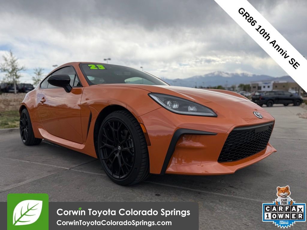 Used 2023 Toyota GR86 10th Anniversary SE